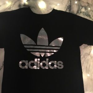 Adidas Double Trefoil Tee